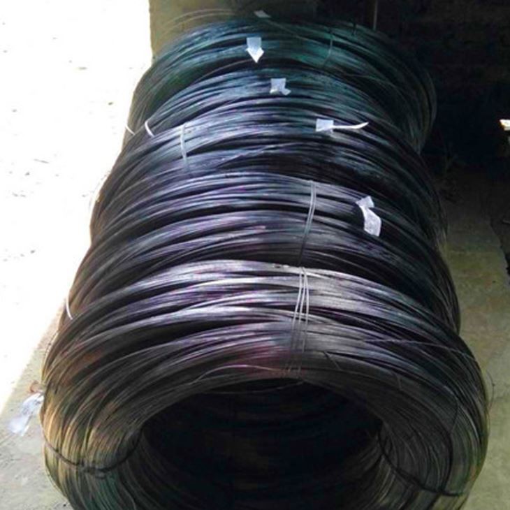 55CrMnA 55Cr3 Gwifren Dur Gwanwyn Tempered Quenched